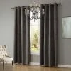 SWAGX 220x140cm Rideau Occultant Surdimensionné, Rideau En Microsuède à ?illets, Rideau De Pare-soleil Pour Salon Gris