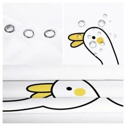 BRIDAY Rideaux De Douche Rustiques En Forêt Pour Camping-cars Pour Remorques De Voyage, Ensemble De Rideaux De Douche En Tissu Pour Camping-car, Arbre De Montagne Nature, Décor D'accessoires De Salle De Bain Pour Camping En Cabine, Crochets Inclus (47 W X 64 H) -Rideau et tringle Soldes 2024 37006027 5