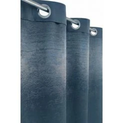 RIDEAUDISCOUNT Rideau Occultant 135 X 240 Cm à Oeillets Uni Bleu Foncé - Bleu 9 RIDEAUDISCOUNT Rideau Occultant 135 X 240 Cm à Oeillets Uni Bleu Foncé - Bleu -Rideau et tringle Soldes 2024 37420549 5