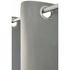 RIDEAUDISCOUNT Rideau Occultant 135 X 180 Cm à Oeillets Uni Gris Moyen - Gris 7 RIDEAUDISCOUNT Rideau Occultant 135 X 180 Cm à Oeillets Uni Gris Moyen - Gris -Rideau et tringle Soldes 2024 37787105 3