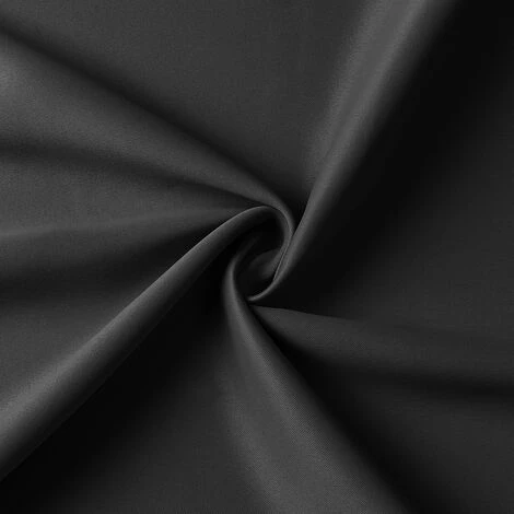 OOBEST Lot De 2 Rideaux Thermiques 140*240cm Noir 4 OOBEST Lot De 2 Rideaux Thermiques 140*240cm Noir – Image 4