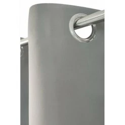 RIDEAUDISCOUNT Rideau Occultant Grande Largeur Grande Hauteur 275 X 280 Cm à Oeillets Uni Gris Moyen - Gris 7 RIDEAUDISCOUNT Rideau Occultant Grande Largeur Grande Hauteur 275 X 280 Cm à Oeillets Uni Gris Moyen - Gris -Rideau et tringle Soldes 2024 38224117 3
