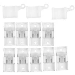 Rail De Tringle De Fenêtre à Courbe Droite De Douche Pliable Flexible De Plafond De Rail De Rideau (serrage Supérieur De 3M) Coxolo -Rideau et tringle Soldes 2024 38912675 4