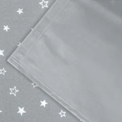 IDMARKET Lot De 2 Rideaux Thermiques Gris Clair Motif étoile 140x180 Cm - Gris 7 IDMARKET Lot De 2 Rideaux Thermiques Gris Clair Motif étoile 140x180 Cm - Gris -Rideau et tringle Soldes 2024 39049938 4
