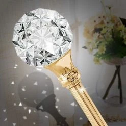 ILOVEMILAN Embrasses De Rideaux, Crochets Embrasse Avec Boule De Cristal Pour Draperie, Métal Doré, Support De Rideau Décoratif Pour La Maison, Bureau -Rideau et tringle Soldes 2024 39636947 3