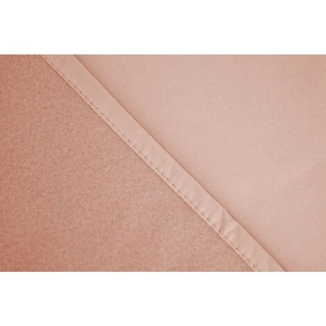 RIDEAUDISCOUNT Rideau Occultant Thermique 135 X 240 Cm à Oeillets Anti-Froid Uni Rose Clair - Rose 3 RIDEAUDISCOUNT Rideau Occultant Thermique 135 X 240 Cm à Oeillets Anti-Froid Uni Rose Clair - Rose – Image 3