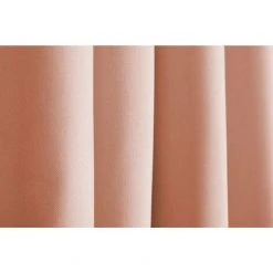 RIDEAUDISCOUNT Rideau Occultant Thermique 135 X 240 Cm à Oeillets Anti-Froid Uni Rose Clair - Rose 8 RIDEAUDISCOUNT Rideau Occultant Thermique 135 X 240 Cm à Oeillets Anti-Froid Uni Rose Clair - Rose -Rideau et tringle Soldes 2024 39697557 4