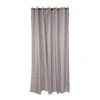 WADIGA Rideau De Douche Tissu Polyester Gris - 180x180cm - Gris