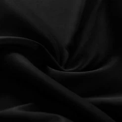 VERSAILLESFR Lot De 1 Rideaux Occultants à Oeillets Chambre Isolant Thermique Avec Revêtement Argenté Rideau Salon Design Moderne Pour Enfant Garcon Tissu Noir 132x160cm -Rideau et tringle Soldes 2024 41576492 3