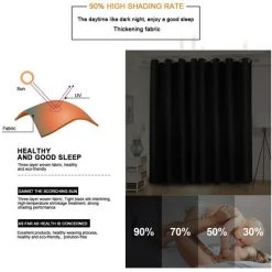 VERSAILLESFR Lot De 2 Rideau Occultants Isolants Rideau Chambre A Oeillets Avec Motif Argente Blanc Pâle Gris 132x213cm -Rideau et tringle Soldes 2024 41576498 5