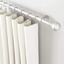 VERSAILLESFR 2 Pcs Ensemble De Supports De Tringle à Rideaux, Support Mural Réglable,Support De Rail De Rideau Support De Rail De Rideau Réglable Avec Vis Et Perçage Support De Rideau En Métal -Rideau et tringle Soldes 2024 41576500 4