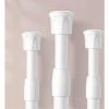 VERSAILLESFR 3 Pcs Réglable Tension à Ressort Tringle à Rideau Barre De Tension De Printemps, Longueur Extensible, Pour Projets De Bricolage De (3 PCS-30-50CM)