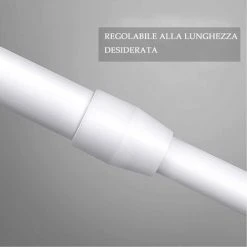 VERSAILLESFR 3 Pcs Réglable Tension à Ressort Tringle à Rideau Barre De Tension De Printemps, Longueur Extensible, Pour Projets De Bricolage De (3 PCS-30-50CM) -Rideau et tringle Soldes 2024 41576505 4