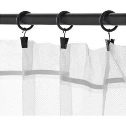 TANABATA Antirouille Anneaux De Rideaux Avec Pinces Metal Rideau Clips Crochet Anneaux Pour Rideaux Avec Pince En Métal Pinces Pour Anneaux De Rideau Diamètre 35 Mm Noir (30 Pièces) 7 TANABATA Antirouille Anneaux De Rideaux Avec Pinces Metal Rideau Clips Crochet Anneaux Pour Rideaux Avec Pince En Métal Pinces Pour Anneaux De Rideau Diamètre 35 Mm Noir (30 Pièces) -Rideau et tringle Soldes 2024 41581187 3