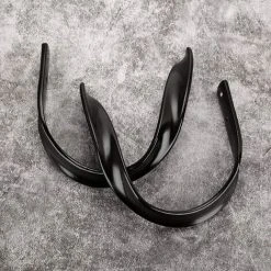 SUNFLOWER 2 Pièces De Retenue De Rideau En Alliage D'aluminium Embrasses De Draperie Murales Décoratives Avec Vis, Retenues De Traitement De Fenêtre Robustes Pour La Décoration Intérieure, Noir