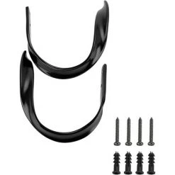 SUNFLOWER 2 Pièces De Retenue De Rideau En Alliage D'aluminium Embrasses De Draperie Murales Décoratives Avec Vis, Retenues De Traitement De Fenêtre Robustes Pour La Décoration Intérieure, Noir 8 SUNFLOWER 2 Pièces De Retenue De Rideau En Alliage D'aluminium Embrasses De Draperie Murales Décoratives Avec Vis, Retenues De Traitement De Fenêtre Robustes Pour La Décoration Intérieure, Noir -Rideau et tringle Soldes 2024 42843579 4