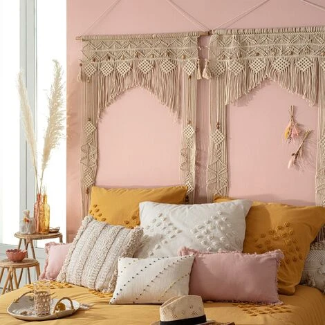 Rideau Fil Arche Macramé 90 X 200 Cm - Atmosphera - Ivoire 3 Rideau Fil Arche Macramé 90 X 200 Cm - Atmosphera - Ivoire – Image 3