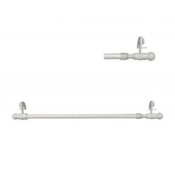 SECODIR Tringle Extensible Autobloquante 30 à 40 Cm Windorod - Blanc