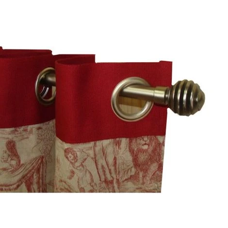 SECODIR Kit Tringle Extensible ø 16/19mm Soho 110 à 210 Cm - Nickel Mat C196 2 SECODIR Kit Tringle Extensible ø 16/19mm Soho 110 à 210 Cm - Nickel Mat C196 – Image 2