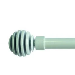 SECODIR Kit Tringle Extensible ø 16/19mm Soho 110 à 210 Cm - Blanc Laqué