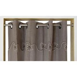 SECODIR Tringle à Rideau Extensible Par Pression Entre 2 Murs ø 20 X 60 à 90 Cm - Noir -Rideau et tringle Soldes 2024 4358690 3