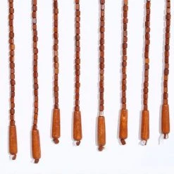 Rideau De Porte En Perles De Bois - 31 Lignes - 90x220cm Jmax -Rideau et tringle Soldes 2024 44650347 4