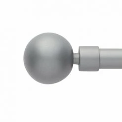 Centrale Brico Tringle à Rideau Boule Diam. 13/16 Mm Gris Laqué 120 à 210 Cm -Rideau et tringle Soldes 2024 46374532 5