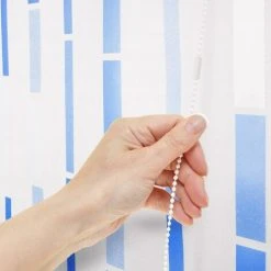 CASA PURA Store Enrouleur De Douche Mosaic 80 X 240 Cm - Bleu -Rideau et tringle Soldes 2024 46900025 4