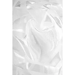 RIDEAUDISCOUNT Voilage Grande Largeur 280 X 240 Cm à Oeillets Brillant Contemporain Blanc - Blanc -Rideau et tringle Soldes 2024 4710290 4