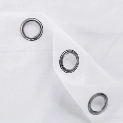 GUAZHUNIFR Lot De 2 Rideaux Voilages Blanc, Panneaux De Fenêtres Voile De Fenêtre Avec Solide à Oeillets Pour Salon Chambre Décoration, 137cm X 241 Cm Guazhuni 8 GUAZHUNIFR Lot De 2 Rideaux Voilages Blanc, Panneaux De Fenêtres Voile De Fenêtre Avec Solide à Oeillets Pour Salon Chambre Décoration, 137cm X 241 Cm Guazhuni -Rideau et tringle Soldes 2024 47740717 4