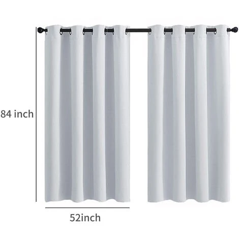 ASUPERMALL 1 Panneau Rideau Extérieur Et Intérieur Bloquant Le Soleil Rideaux à Œillets D'Intimité Pour Pergola Porche Pavillon Jardin Pelouse Couloir, 132*213Cm, Bleu - Bleu 5 ASUPERMALL 1 Panneau Rideau Extérieur Et Intérieur Bloquant Le Soleil Rideaux à Œillets D'Intimité Pour Pergola Porche Pavillon Jardin Pelouse Couloir, 132*213Cm, Bleu - Bleu – Image 5