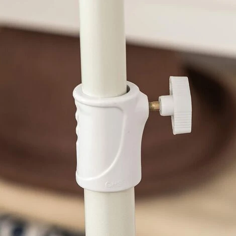 SoBuy KLS12-HG Paravent Séparateur De Pièces Rideau Télescopique Rideau Réglable En Hauteur Rideau Occultant Isolant Thermique Pour Salon, Bureau, Chambre Et Cuisine L(162-270) XH(199-285) Cm 5 SoBuy KLS12-HG Paravent Séparateur De Pièces Rideau Télescopique Rideau Réglable En Hauteur Rideau Occultant Isolant Thermique Pour Salon, Bureau, Chambre Et Cuisine L(162-270) XH(199-285) Cm – Image 5