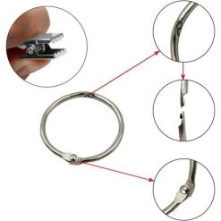 Anneaux Pour Rideaux,Anneau Rideau Avec Pinces,Décoratif Métal Drapé Clip Crochets Ensemble Diamètre Intérieur De Argent,Antirouille,Facile Ouvert Anneaux à Pince,Starlight,20 Pièces 9 Anneaux Pour Rideaux,Anneau Rideau Avec Pinces,Décoratif Métal Drapé Clip Crochets Ensemble Diamètre Intérieur De Argent,Antirouille,Facile Ouvert Anneaux à Pince,Starlight,20 Pièces -Rideau et tringle Soldes 2024 51215545 5