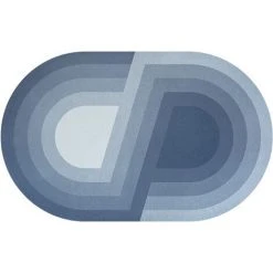 GroupM Tapis De Sol Absorbant Pour Porte De Salle De Bain Simple Lavabo à La Maison Tapis De Pied Doux Entrée De Salle De Bain Paillasson Antidérapant (40*60CM)