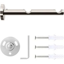 Tringle à Rideau ø 20mm Métal Inox 2 Tringle 100cm Moderne - Mondeer 7 Tringle à Rideau ø 20mm Métal Inox 2 Tringle 100cm Moderne - Mondeer -Rideau et tringle Soldes 2024 51280802 3