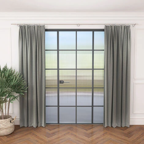 Tringle à Rideau ø 20mm Métal Inox 2 Tringle 100cm Moderne - Mondeer 5 Tringle à Rideau ø 20mm Métal Inox 2 Tringle 100cm Moderne - Mondeer – Image 5