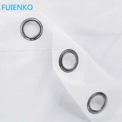 Lot De 2 Rideaux Voilages Blanc, Pour Salon Chambre , 140 Cm X 240cm FUIENKO -Rideau et tringle Soldes 2024 51423396 3