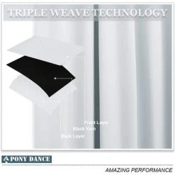 LITZEE Decoration Blackout Curtain - Thermal Window Curtain Light Blocking Sound Insulation Plain For Girl Household Room, 132 Width And 160 Cm Height, 1 Piece, Dark Brown 7 LITZEE Decoration Blackout Curtain - Thermal Window Curtain Light Blocking Sound Insulation Plain For Girl Household Room, 132 Width And 160 Cm Height, 1 Piece, Dark Brown -Rideau et tringle Soldes 2024 51552174 3