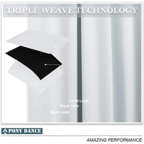 LITZEE Decoration Blackout Curtain - Thermal Window Curtain Light Blocking Sound Insulation Plain For Girl Household Room, 132 Width And 160 Cm Height, 1 Piece, Dark Brown 3 LITZEE Decoration Blackout Curtain - Thermal Window Curtain Light Blocking Sound Insulation Plain For Girl Household Room, 132 Width And 160 Cm Height, 1 Piece, Dark Brown – Image 3