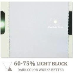 LITZEE Decoration Blackout Curtain - Thermal Window Curtain Light Blocking Sound Insulation Plain For Girl Household Room, 132 Width And 160 Cm Height, 1 Piece, Dark Brown 8 LITZEE Decoration Blackout Curtain - Thermal Window Curtain Light Blocking Sound Insulation Plain For Girl Household Room, 132 Width And 160 Cm Height, 1 Piece, Dark Brown -Rideau et tringle Soldes 2024 51552174 4