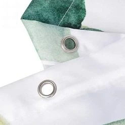 LITZEE Rideau De Douche Verte Rideau Douche Tissu Polyester Anti Moisissure Imperméable Rideau De Salle De Bain Avec Anneaux Crochets Pour Baignoire Plantes Tropicales 180cm*200cm 9 LITZEE Rideau De Douche Verte Rideau Douche Tissu Polyester Anti Moisissure Imperméable Rideau De Salle De Bain Avec Anneaux Crochets Pour Baignoire Plantes Tropicales 180cm*200cm -Rideau et tringle Soldes 2024 51783297 5