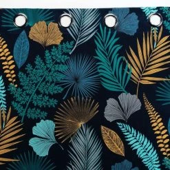 CDAFFAIRES Lot De 2 Rideaux Tamisant 140 X 240 Cm 100% Coton Panatropic Bleu 7 CDAFFAIRES Lot De 2 Rideaux Tamisant 140 X 240 Cm 100% Coton Panatropic Bleu -Rideau et tringle Soldes 2024 52536518 4