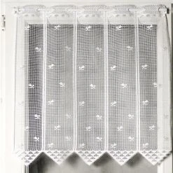 HOMEMAISON Brise Bise En Maille Pour Cuisine Blanc 0.9 X 2.2 M - Blanc