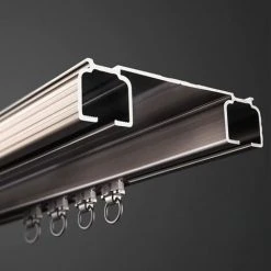 SUPERMARKET 20 Pièces Roue De Poulie En Métal, Poulie Rideau, Crochet Rideaux Coulissants, Poulie Rail Rideau, Rouleaux Rail Rideau, Rouleaux Rail Rideau De Douche, Pour Tringles à Rideaux, Blanc，Superma -Rideau et tringle Soldes 2024 53993627 5