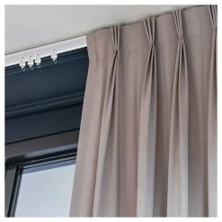 THSINDE Rail De Rideau Incurvé Au Plafond Pliable De 5 Mètres Rail De Rideau Incurvé Flexible Pour Rail De Rideau Souple Pour Rail De Rideau Avec Crochets De Rideau En Métal, Séparateur De Pièce Pour Rideaux De Lit, Rail De Plafond -Rideau et tringle Soldes 2024 54082204 3