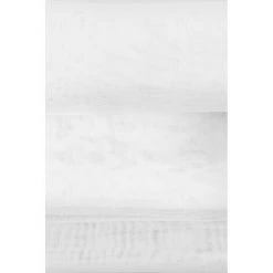 RIDEAUDISCOUNT Vitrage 90 X 240 Cm Passe Tringle Grande Hauteur Effet Lisse Blanc - Blanc -Rideau et tringle Soldes 2024 54463053 4