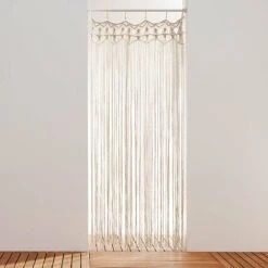 1001KDO POUR LA MAISON Rideau De Fils A Passants Macramé Macra-Lina
