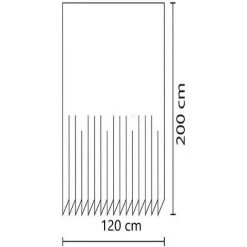 Fei Yu Rideau De Douche 120x200 Cm Impression Numérique Design Moderne Tissu Polyester Imperméable Lavable Résistant à La Moisissure Avec Crochets Inclus -Rideau et tringle Soldes 2024 55855582 3