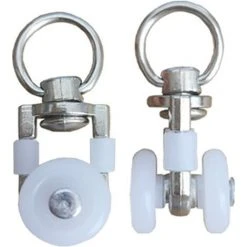 Betterlife 20pcs Rouleaux De Rail De Rideaux,Rouleaux De Rail,Rouleaux De Tringle à Rideaux GlissièRes,Poulie Silencieuse,Rail De Rideaux FenêTre Double Rail Rouleau,pour Rails De Rideau De Windows -Rideau et tringle Soldes 2024 55917437 4