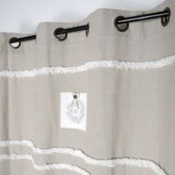 LOVELY CASA Rideau Tamisant (140 X 260 Cm) Elvira Lin -Rideau et tringle Soldes 2024 56363778 3